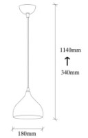 Люстра Trendy Tatuaj 2396 18x114x18cm GTR002723 фото №2 — интернет-магазин Desire.md