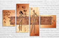 Pictură ArtDesign Swans in Love 160х100cm (L-10016)