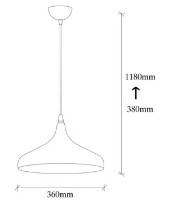 Люстра Trendy Tatuaj 2641 36x118x36cm GTR002739 фото №2 — интернет-магазин Desire.md