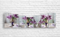 Картина ArtDesign Sweet tea party with lilac 177x50cm (E-10231)