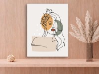 Pictură ArtDesign Flower portrait 52x67cm (PO-10034)