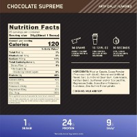 Протеин Optimum Nutrition Gold Standard 100% Casein Chocolate Supreme 850g фото №4 — интернет-магазин Desire.md