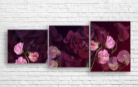 Pictură ArtDesign Flowers 135x55cm (C-10214)
