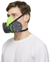 Respirator BLS 4100 A2P2 NR Grey/Green imaginea #6 — magazin online Desire.md