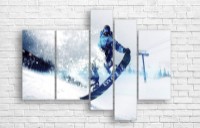 Картина ArtDesign Freestyle Snowboarder 146x108cm (SP-10050)