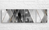 Pictură ArtDesign Night city 200x60cm (B-10283)