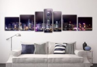 Картина ArtDesign Night City 204х60cm (B-10022)