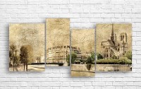 Pictură ArtDesign Notre Dame de Paris 164x78cm (R-10114)