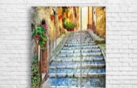 Картина ArtDesign Old green streets 94x100cm (R-10208)