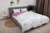 Постельное бельё Relaxe Home Soft Dreams Blossom on White 200x220cm (019323) фото №2 — интернет-магазин Desire.md