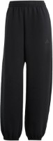 Pantaloni spotivi de dame Adidas W Soft Lux Loose Pant Black, s.XS