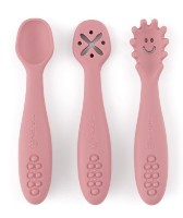 Набор силиконовых ложек Petite&Mars Take&Match Dusty Rose (721820)