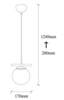 Люстра Trendy Uzum 6261 17x124x15cm GTR002579 фото №2 — интернет-магазин Desire.md