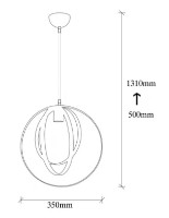 Люстра Trendy Vaveyla 446-S 35x131x35cm GTR002672 фото №2 — интернет-магазин Desire.md