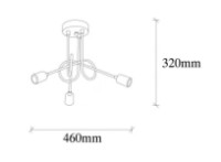 Люстра Trendy Viraj 10875 46x32x46cm GTR002452 фото №2 — интернет-магазин Desire.md