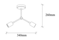 Люстра Trendy Vrabie 1251 34x26x10cm GTR002726 фото №2 — интернет-магазин Desire.md