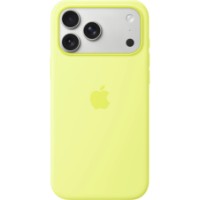 Husa de protecție Apple iPhone 17 Pro Max Silicone Case with MagSafe Neon Yellow (MGFM4) imaginea #1 — magazin online Desire.md