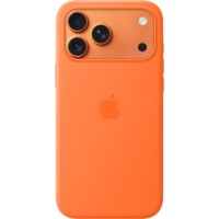Husa de protecție Apple iPhone 17 Pro Silicone Case with MagSafe Orange (MGFE4) imaginea #1 — magazin online Desire.md