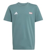 Детская футболка Adidas J Mrvl Sm Gfx Preloved Teal/White, s.176