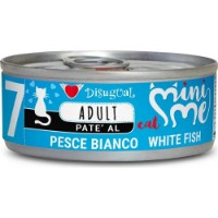Hrană umedă pentru pisici Disugual Mini Me N7 Adult White Fish 85g