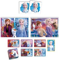 Puzzle Clementoni Frozen 4in1 (18292) imaginea #2 — magazin online Desire.md