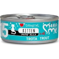 Hrană umedă pentru pisici Disugual Mini Me N15 Kitten Trout 85g
