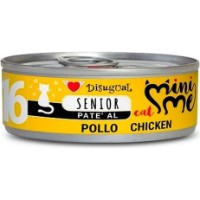 Hrană umedă pentru pisici Disugual Mini Me N16 Senior Chicken 85g