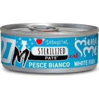 Hrană umedă pentru pisici Disugual Mini Me N27 Sterilized White Fish 85g