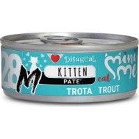 Hrană umedă pentru pisici Disugual Mini Me N28 Kitten Trout 85g
