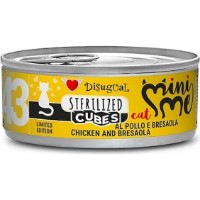 Hrană umedă pentru pisici Disugual Mini Me Sterilized Chicken & Bresaola 85g