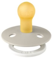 Suzeta BIBS Glow Latex Sand/Iron 0+m 2pcs (11045) imaginea #3 — magazin online Desire.md