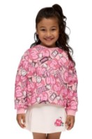 Детская толстовка Puma X Hello Kitty and Friends Relaxed Aop Crew FL Pink Scape, s.116 фото №3 — интернет-магазин Desire.md