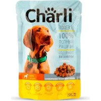 Hrană umedă pentru câini Charli Adult Dog Chicken 24x100g
