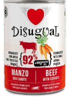 Hrană umedă pentru câini Disugual Adult with Beef & Carrots 400g