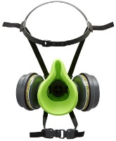 Респиратор BLS 4400 ABEK1P3 R Grey/Green фото №4 — интернет-магазин Desire.md