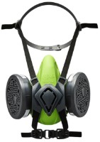 Респиратор BLS 4500 P3 R Grey/Green M/L фото №2 — интернет-магазин Desire.md