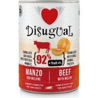 Hrană umedă pentru câini Disugual Adult with Beef & Melon 400g