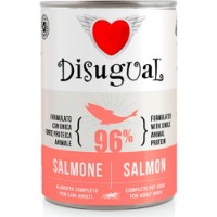 Hrană umedă pentru câini Disugual Adult with Salmon 400g
