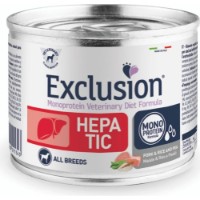 Hrană umedă pentru câini Exclusion Diet Hepatic Pork&Rice And Pea All Breeds 200g 