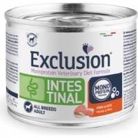 Hrană umedă pentru câini Exclusion Diet Intestinal Pork&Rice All Breeds Adult 200g 