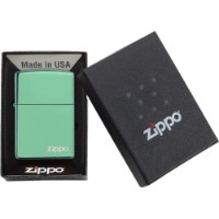 Зажигалка Zippo 28129ZL Classic High Polish Green Zippo Logo фото №5 — интернет-магазин Desire.md