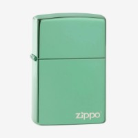 Зажигалка Zippo 28129ZL Classic High Polish Green Zippo Logo фото №2 — интернет-магазин Desire.md