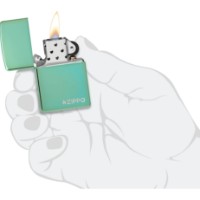 Зажигалка Zippo 28129ZL Classic High Polish Green Zippo Logo фото №3 — интернет-магазин Desire.md