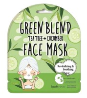 Mască pentru față LookAtMe Green blend Tea Tree+Cucumber 25ml