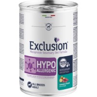 Hrană umedă pentru câini Exclusion Ex Diet Hypoallergenic Venison&Potato Adult 400g (VM37)