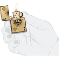 Brichetă Zippo 46388 48458 Ace of Skulls Design imaginea #7 — magazin online Desire.md