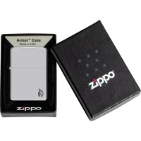 Зажигалка Zippo 46396 167 Armor Chrome Flame Design фото №3 — интернет-магазин Desire.md