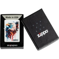 Brichetă Zippo 46692 214 Painted Eagle Design imaginea #5 — magazin online Desire.md
