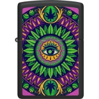 Brichetă Zippo 48583 Cannabis Pattern Design imaginea #6 — magazin online Desire.md
