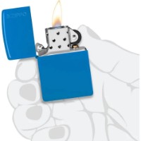 Brichetă Zippo 48628ZL Classic Sky Blue Matte Zippo Logo imaginea #2 — magazin online Desire.md